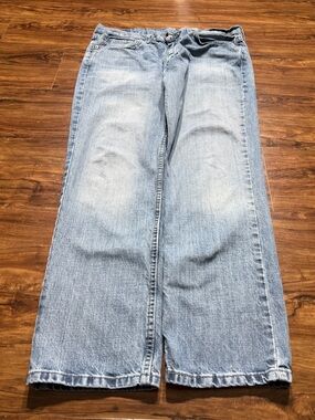 Levi’s 514 Straight Fit Jeans Light Wash W36 L30 Faded Vintage Y2K